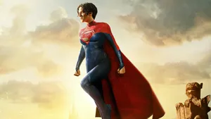 Supergirl Sasha Calle Standing Tall Wallpaper
