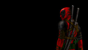 Superhero, Black Deadpool Wallpaper