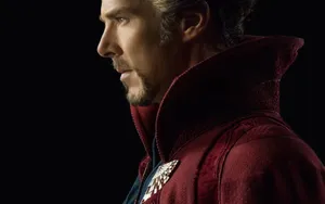 Superhero Doctor Strange Side-view Benedict Cumberbatch Wallpaper