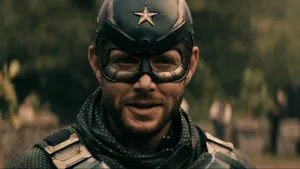 Superhero Soldier Portrait Wallpaper