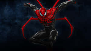 Superior Spider-man In Action Wallpaper