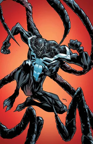 Superior Spider-man Swings Into Action Wallpaper