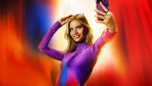 Superman 2025 Cosplay Selfie Wallpaper