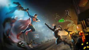 Superman 2025 Epic Battle Wallpaper