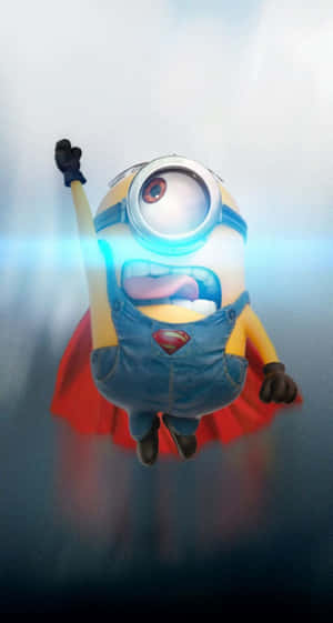 Superman Despicable Me Minion Iphone Wallpaper