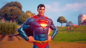 Superman Fortnite Ipad Wallpaper