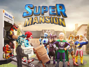 Supermansion Show Poster Wallpaper