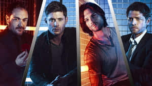 Supernatural Characters Photo Graphic Art Wallpaper