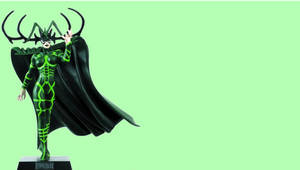 Supervillain Hela Figurine Wallpaper