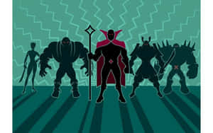 Supervillains Coming Together To Form An Unstoppable Force. Wallpaper