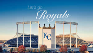 Supporting Kansas City Royals Baseball Wallpaper