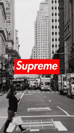 Supreme Aesthetic City Wallpaper