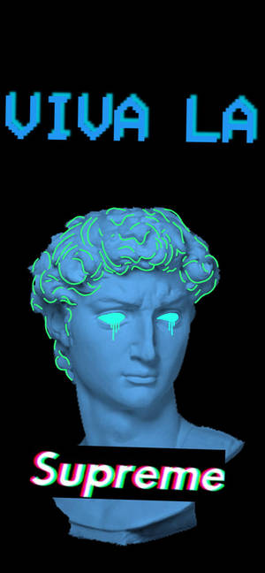 Supreme Aesthetic Crying Wallpaper