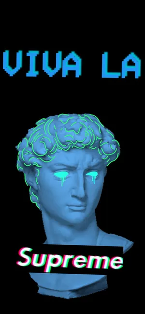 Supreme Aesthetic Crying Wallpaper