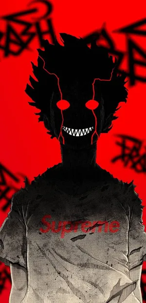 Supreme Anime Shadowy Figure Wallpaper