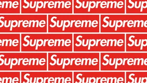 Supreme Brand Logo Wallpaper