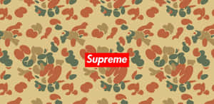 Supreme Camouflage Wallpaper Wallpaper