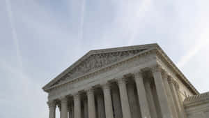 Supreme Court Building Neo Classical Facade Wallpaper