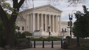 Supreme Court Building Street View Wallpaper