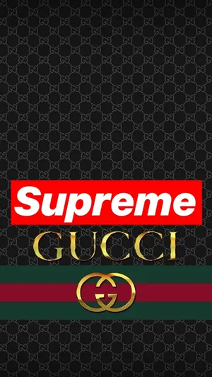Supreme Gucci Mobile Wallpaper