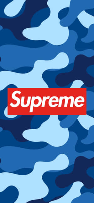 Supreme Logo 1205 X 2609 Wallpaper