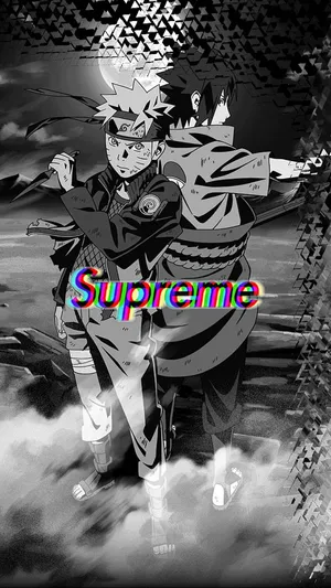 Supreme Narutoand Sasuke Wallpaper