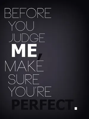 Sure Perfect Quote Wallpaper Wallpaper