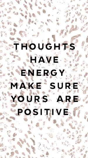 Sure Positive Thoughts Wallpaper Wallpaper