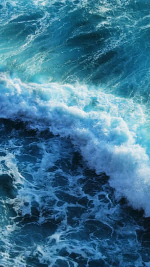 Surf The Web With The Latest Wave Iphone Wallpaper