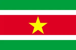 Suriname Nation Flag Wallpaper