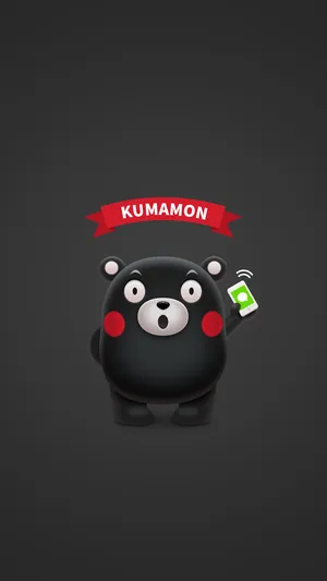 Surprised Kumamon Art Wallpaper