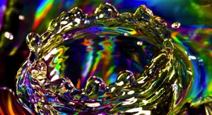 Surreal 3d Landscape Of Enchanting Colors And Forms Wallpaper