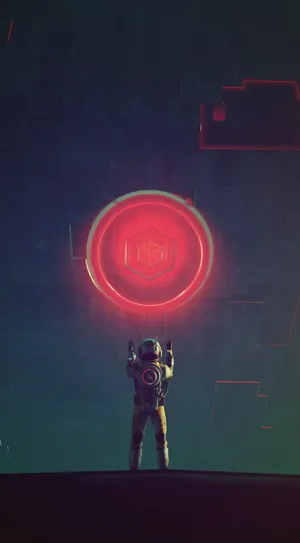 Surreal Galactic Explosion Wallpaper