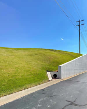 Surreal Suburban Slope.jpg Wallpaper