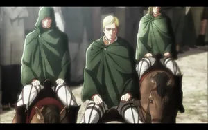 Survey Corps Cavalry Formation Wallpaper