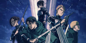 Survey Corps Readyfor Battle Wallpaper