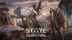 Survive The Unpredictable Wilderness In An Exciting Survival Game Wallpaper