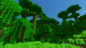 Surviving In The Mesmerizing World Of Minecraft Wallpaper