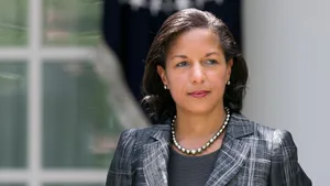 Susan Rice Portrait Outdoors Wallpaper
