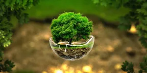Sustainable Green Technology Wallpaper