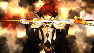 Suzaku - Knight Of Zero From Code Geass Wallpaper