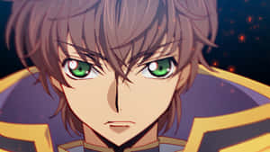 Suzaku Kururugi In Action Wallpaper