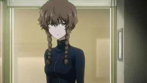 Suzuha Amane On Her Bicycle Wallpaper