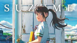 Suzume Anime Movie Poster Wallpaper