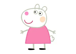 Suzy Sheep Is Living The Carefree Life On Her Farm Wallpaper