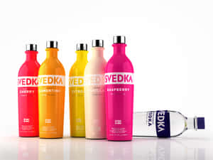 Svedka Cherry Clementine Citron Vanilla Raspberry Vodka Wallpaper