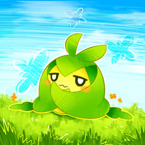 Swadloon Pokemon Fanart Wallpaper