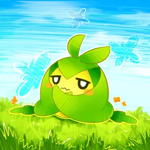 Swadloon Pokemon Fanart Wallpaper