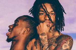 Swae Lee And His Friend Wallpaper