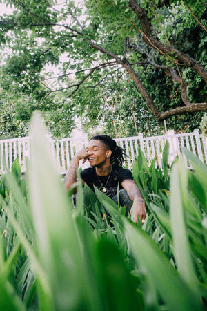 Swae Lee In The Yard Wallpaper